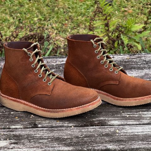 Oak Street Bootmakers Field Boot in Seidel Aged Bark Roughout