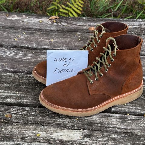 Oak Street Bootmakers Field Boot in Seidel Aged Bark Roughout