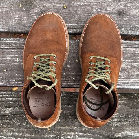 Oak Street Bootmakers Field Boot in Seidel Aged Bark Roughout