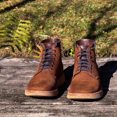 Oak Street Bootmakers Field Boot in Seidel Aged Bark Roughout