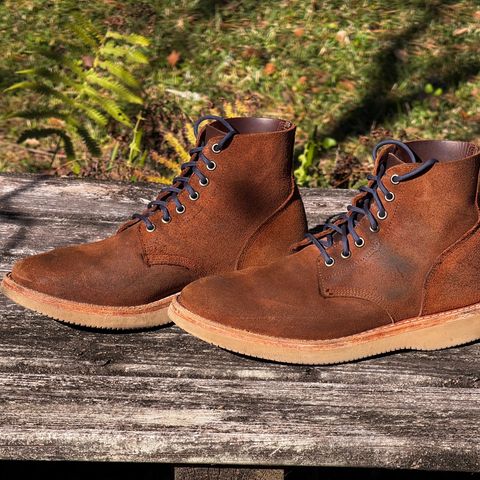 Oak Street Bootmakers Field Boot in Seidel Aged Bark Roughout