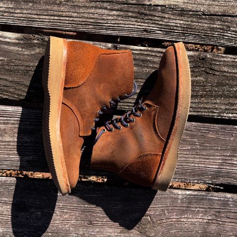 Oak Street Bootmakers Field Boot in Seidel Aged Bark Roughout