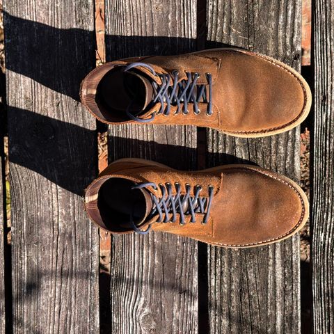 Oak Street Bootmakers Field Boot in Seidel Aged Bark Roughout