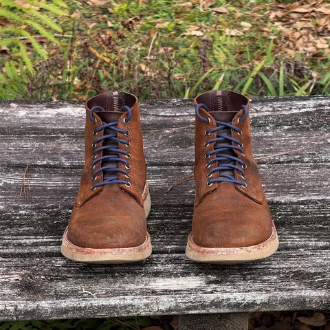 Oak Street Bootmakers Field Boot in Seidel Aged Bark Roughout