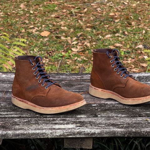 Oak Street Bootmakers Field Boot in Seidel Aged Bark Roughout