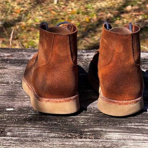 Oak Street Bootmakers Field Boot in Seidel Aged Bark Roughout