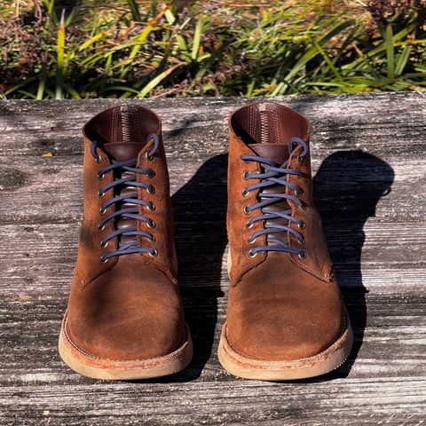 Oak Street Bootmakers Field Boot in Seidel Aged Bark Roughout