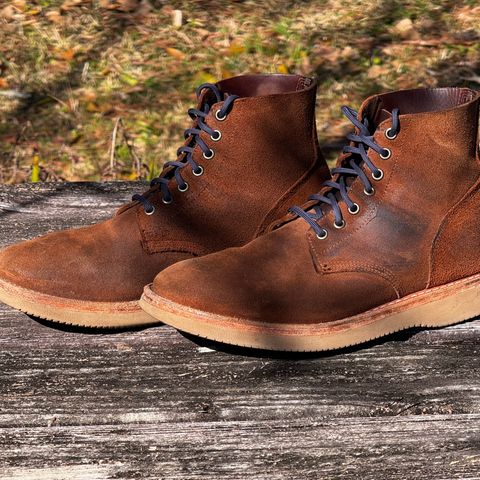 Oak Street Bootmakers Field Boot in Seidel Aged Bark Roughout