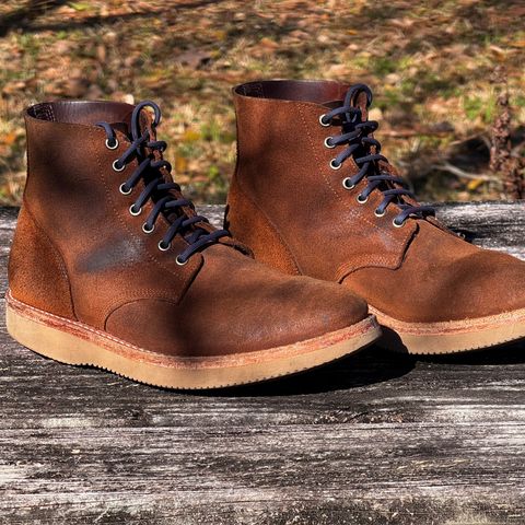 Oak Street Bootmakers Field Boot in Seidel Aged Bark Roughout