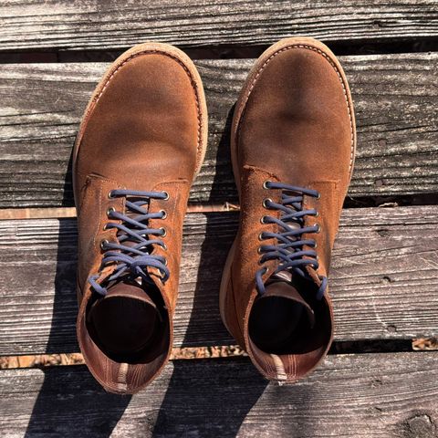 Oak Street Bootmakers Field Boot in Seidel Aged Bark Roughout