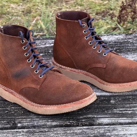 Oak Street Bootmakers Field Boot in Seidel Aged Bark Roughout