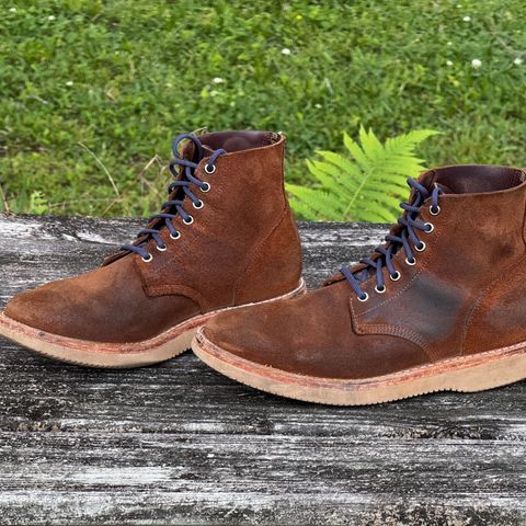 Oak Street Bootmakers Field Boot in Seidel Aged Bark Roughout
