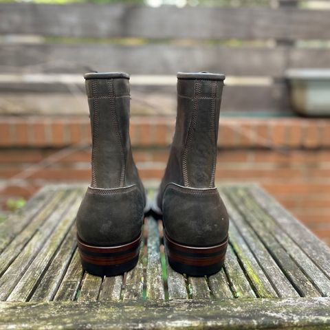 Onderhoud SVC02 Packer Boot in Maryam Waxed Salvia Horsebutt