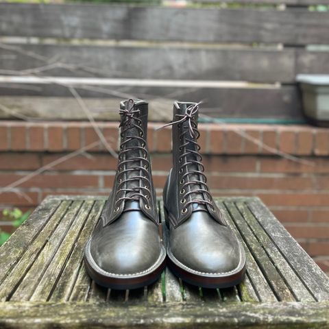 Onderhoud SVC02 Packer Boot in Maryam Waxed Salvia Horsebutt