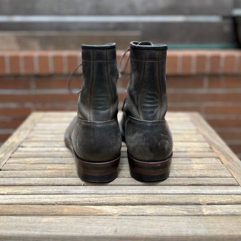 Onderhoud SVC02 Packer Boot in Maryam Waxed Salvia Horsebutt