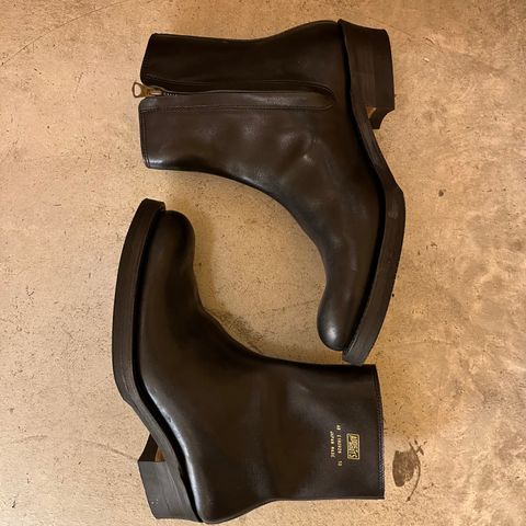 Addict Boots AB-RDT01 Casper in Black Steerhide