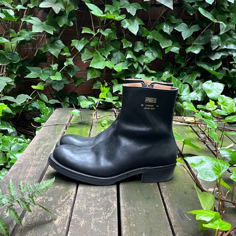 Addict Boots AB-RDT01 Casper in Black Steerhide