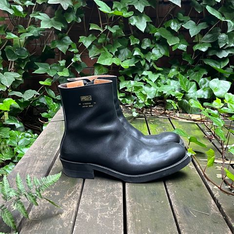 Addict Boots AB-RDT01 Casper in Black Steerhide