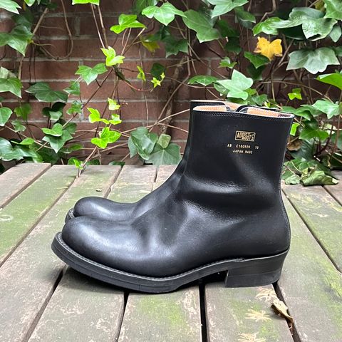 Addict Boots AB-RDT01 Casper in Black Steerhide