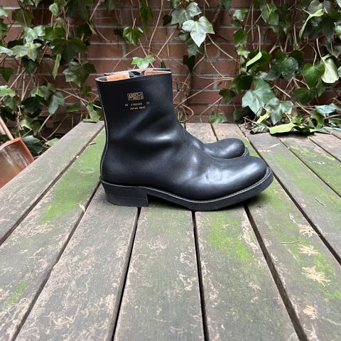 View photo of Addict Boots AB-RDT01 Casper in Black Steerhide