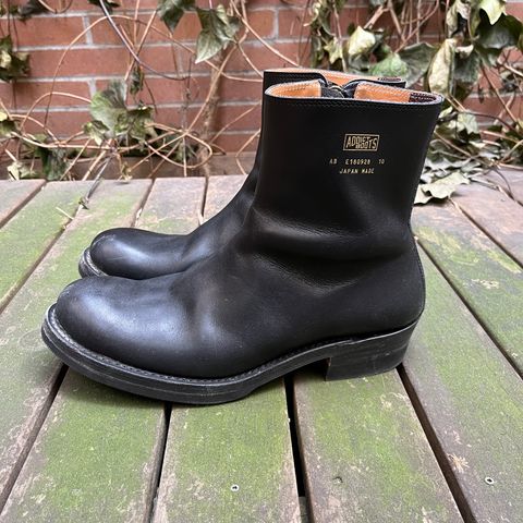 View photo of Addict Boots AB-RDT01 Casper in Black Steerhide