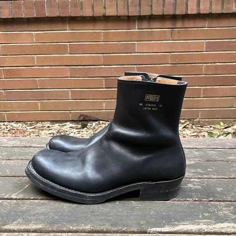 View photo of Addict Boots AB-RDT01 Casper in Black Steerhide