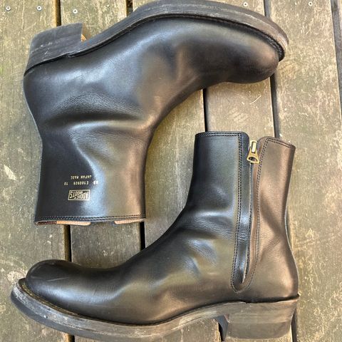 View photo of Addict Boots AB-RDT01 Casper in Black Steerhide