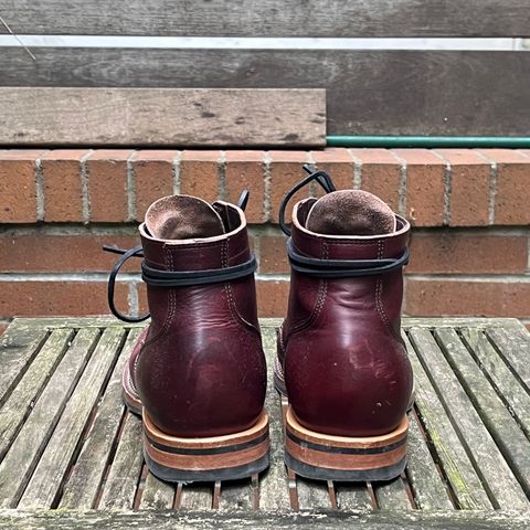 View photo of Viberg Service Boot BCT in Horween Color 8 Chromexcel