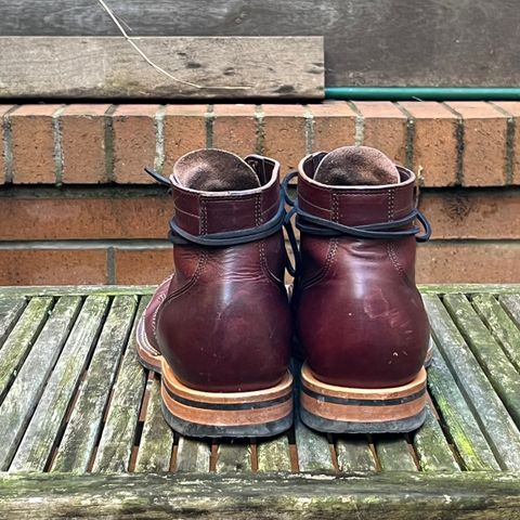 View photo of Viberg Service Boot BCT in Horween Color 8 Chromexcel