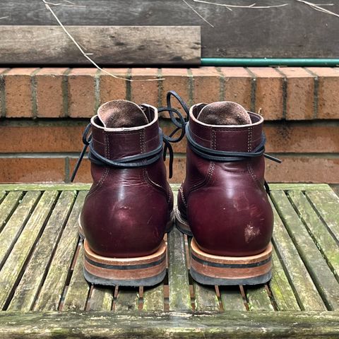 View photo of Viberg Service Boot BCT in Horween Color 8 Chromexcel