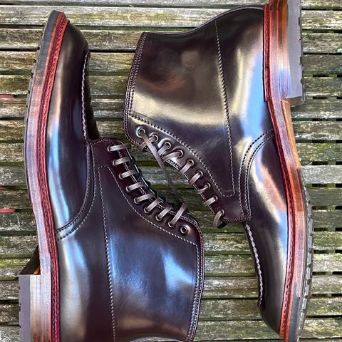 Alden Indy Boot in Horween Color 8 Shell Cordovan