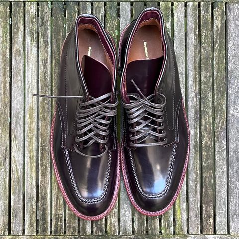 Alden Indy Boot in Horween Color 8 Shell Cordovan