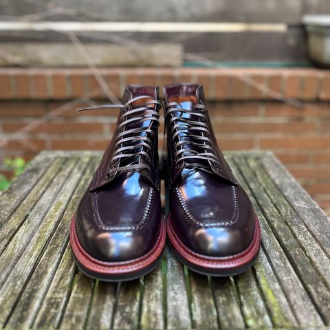 Alden Indy Boot in Horween Color 8 Shell Cordovan
