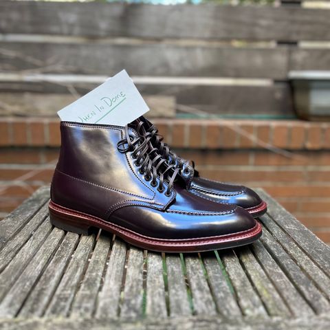 Alden Indy Boot in Horween Color 8 Shell Cordovan
