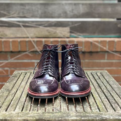Alden Indy Boot in Horween Color 8 Shell Cordovan