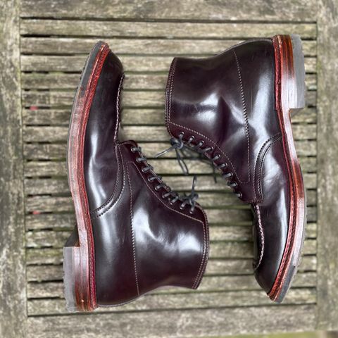 Alden Indy Boot in Horween Color 8 Shell Cordovan
