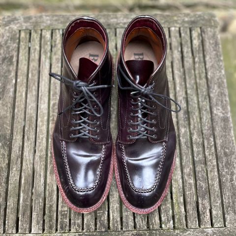 Alden Indy Boot in Horween Color 8 Shell Cordovan