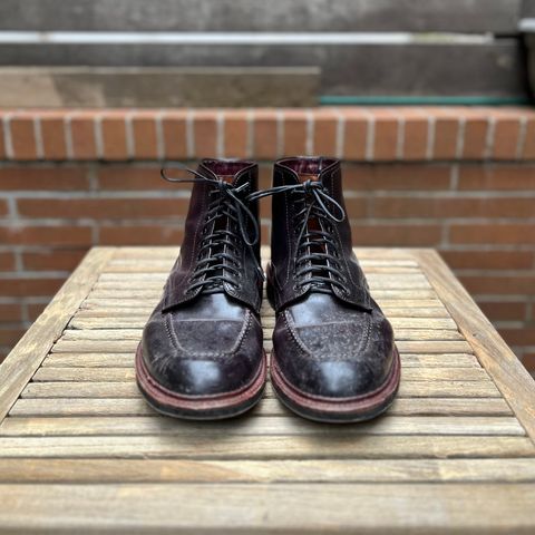 Alden Indy Boot in Horween Color 8 Shell Cordovan