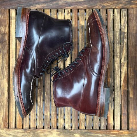 Alden Indy Boot in Horween Color 8 Shell Cordovan
