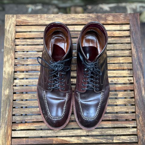 Alden Indy Boot in Horween Color 8 Shell Cordovan