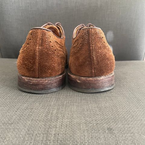 Allen Edmonds Strand in Snuff Brown Suede