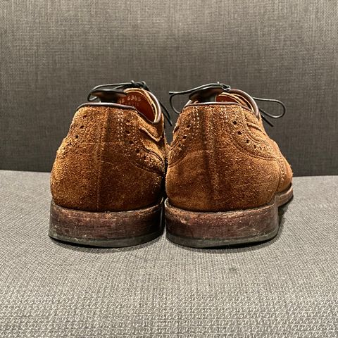 Allen Edmonds Strand in Snuff Brown Suede
