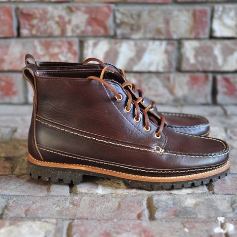 Oak Street Bootmakers Camp Boot in Horween Brown Chromexcel