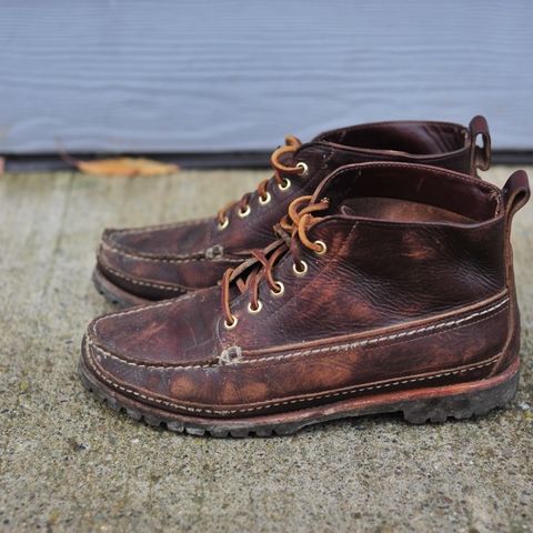 Oak Street Bootmakers Camp Boot in Horween Brown Chromexcel