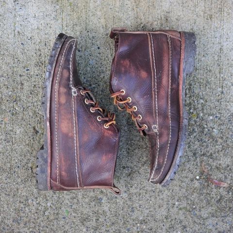Oak Street Bootmakers Camp Boot in Horween Brown Chromexcel