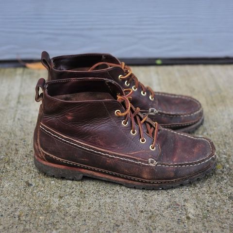 Oak Street Bootmakers Camp Boot in Horween Brown Chromexcel