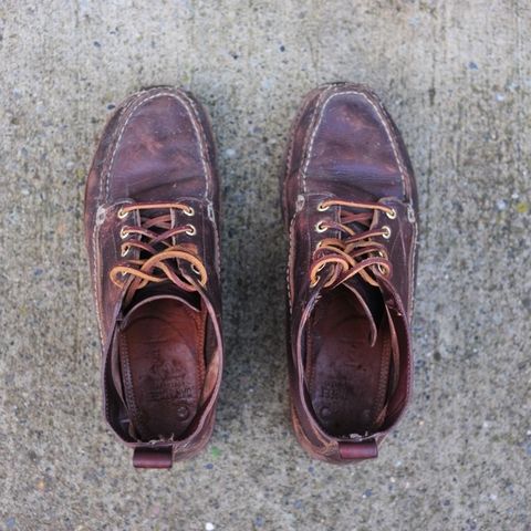 Oak Street Bootmakers Camp Boot in Horween Brown Chromexcel