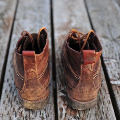 Oak Street Bootmakers Camp Boot in Horween Brown Chromexcel