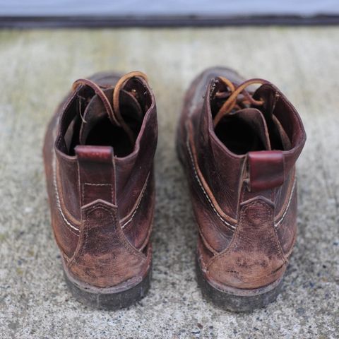 Oak Street Bootmakers Camp Boot in Horween Brown Chromexcel