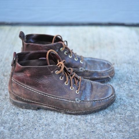 Oak Street Bootmakers Camp Boot in Horween Brown Chromexcel